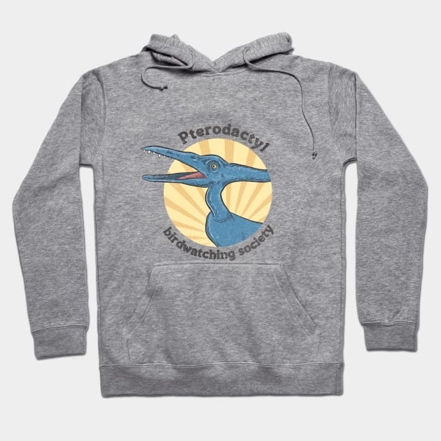 Pterodactyl society member Hoodie by AV